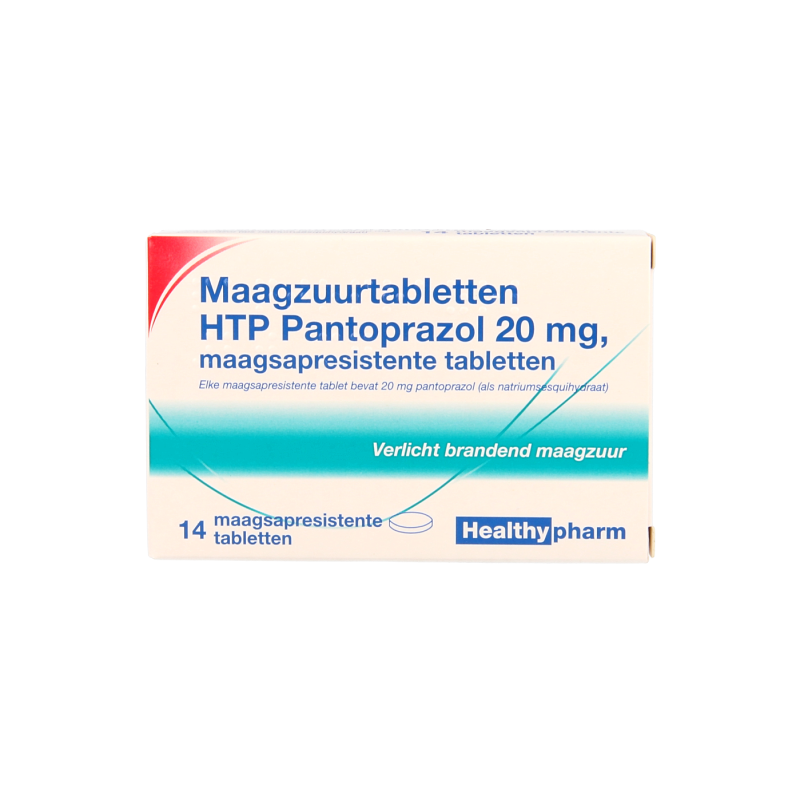 Healthypharm Pantoprazol 20mg 14 Stuks