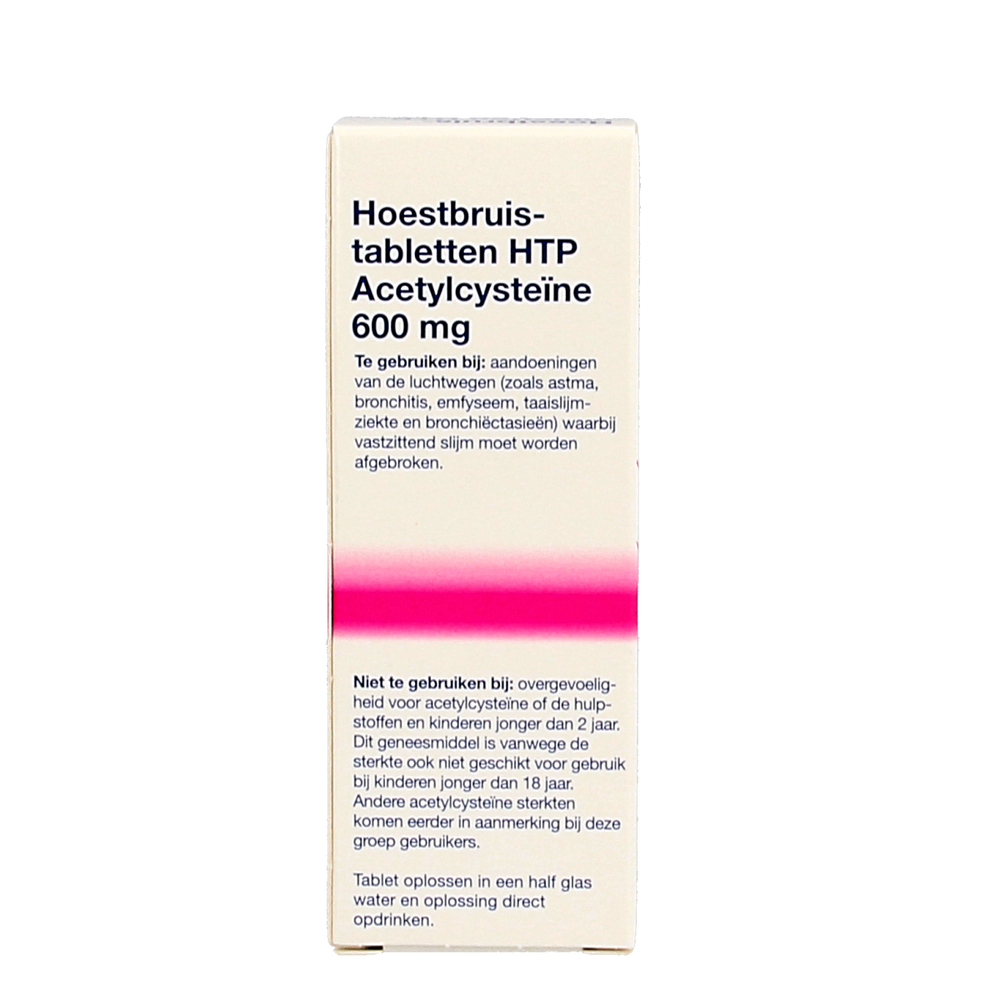 Healthypharm Acetylcysteine 600mg 10.00 Bruistabletten
