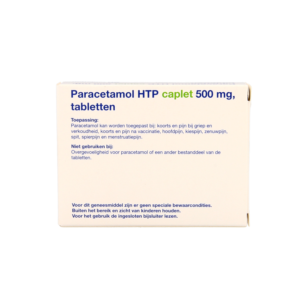 Healthypharm Paracetamol caplet 500 20.00 Tabletten