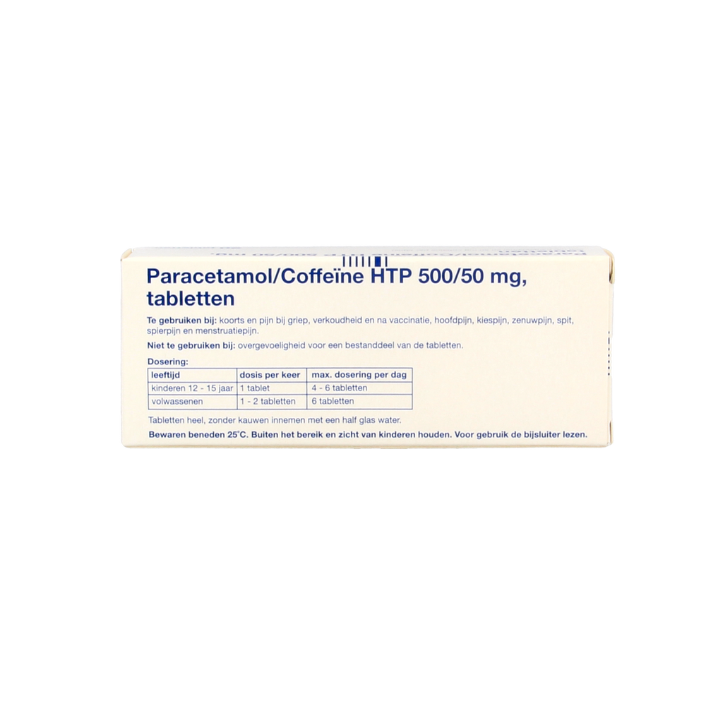 Healthypharm Paracetamol 500mg coffeine 20.00 Tabletten