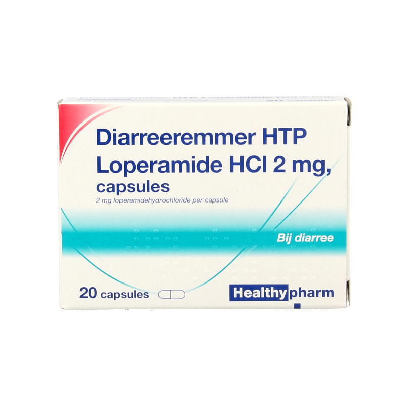 Healthypharm Loperamide 2mg diarreeremmer 20 Capsules