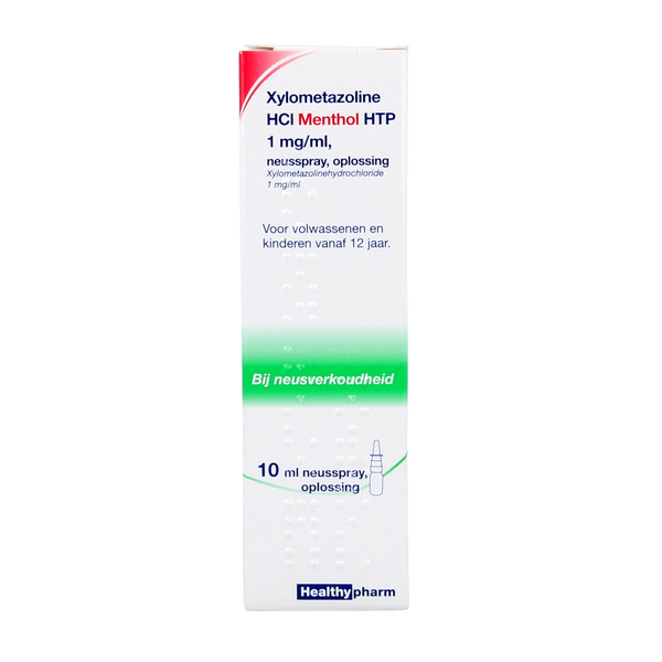 Healthypharm Neusspray xylometazol menthol 10.00 Milliliter