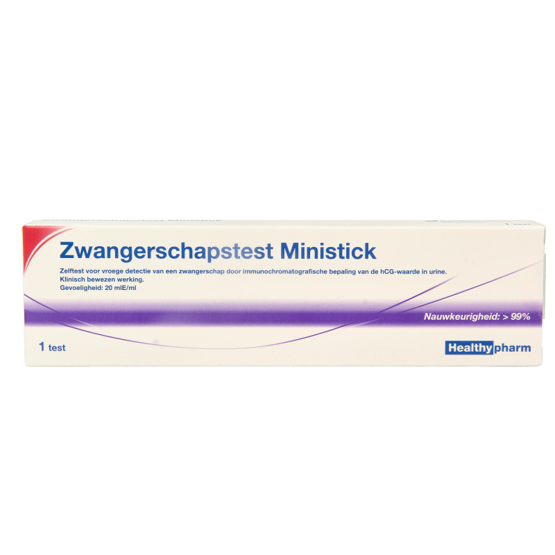 Healthypharm Zwangerschapstest mini 1 Stuks