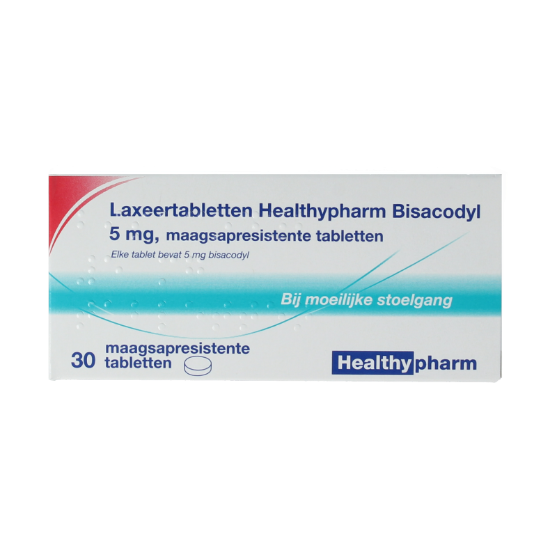Healthypharm Laxeertabletten bisacodyl 5mg 30 Tabletten