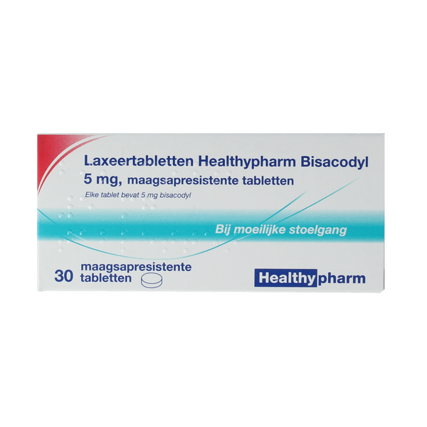 Healthypharm Laxeertabletten bisacodyl 5mg 30.00 Tabletten