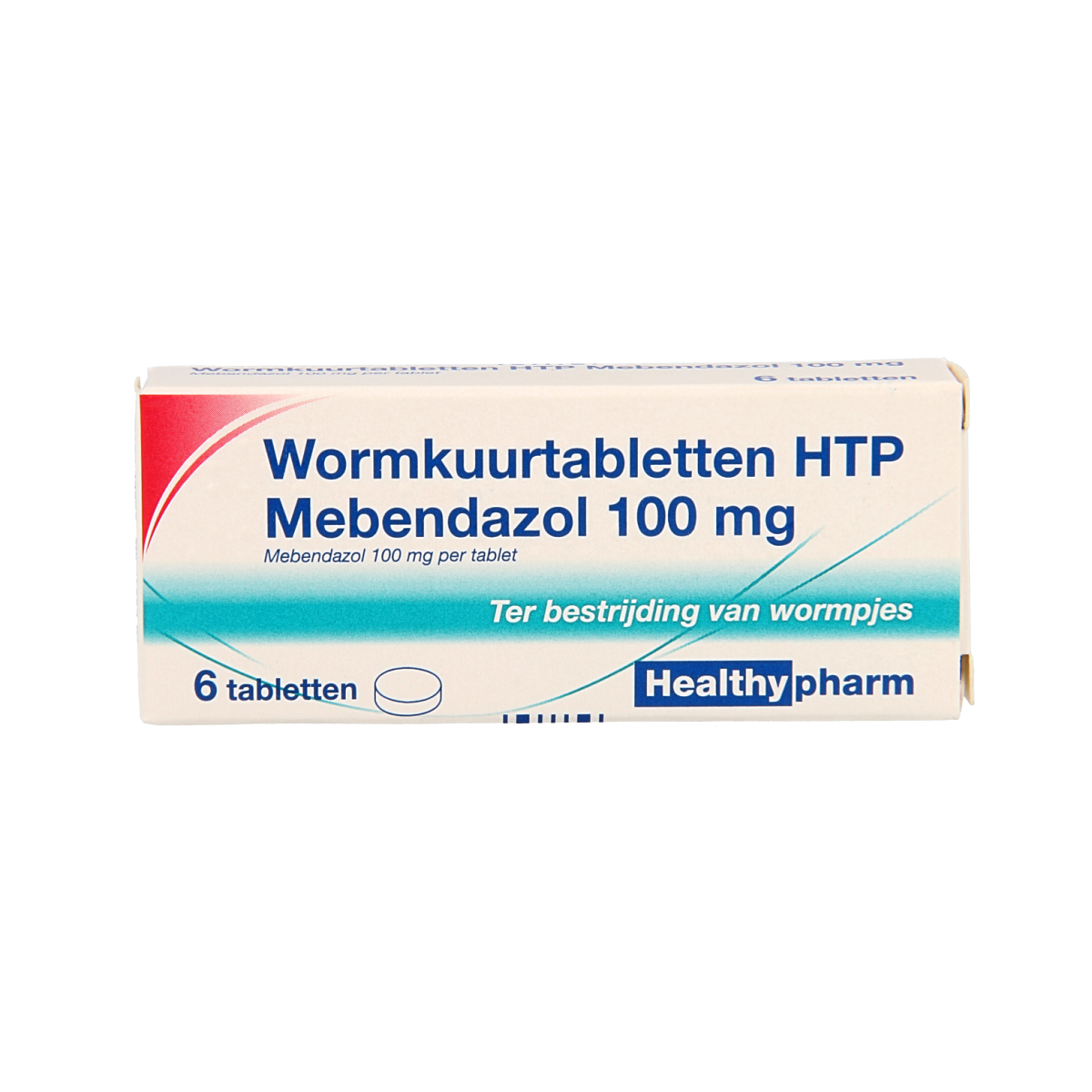 Healthypharm Mebendazol/wormkuur 6.00 Tabletten