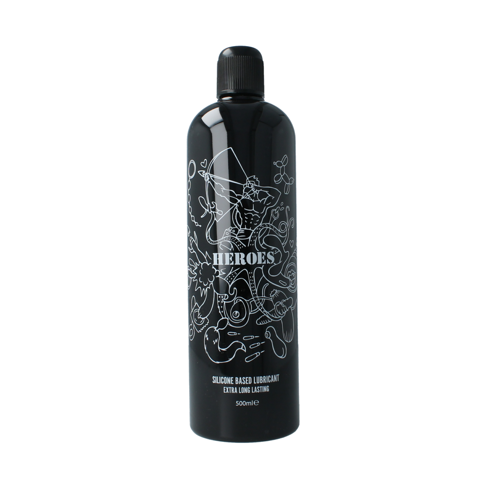 HEROES Glijmiddel siliconen 500.00 Milliliter
