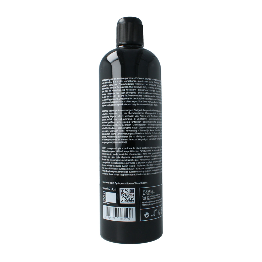 HEROES Glijmiddel siliconen 500.00 Milliliter