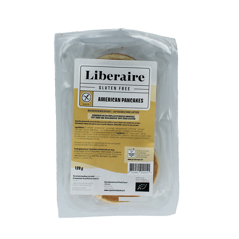 Liberaire American pancakes bio 120 Gram