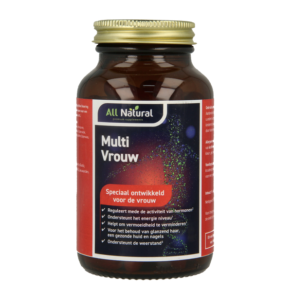 All Natural Multi vrouw 90.00 Capsules