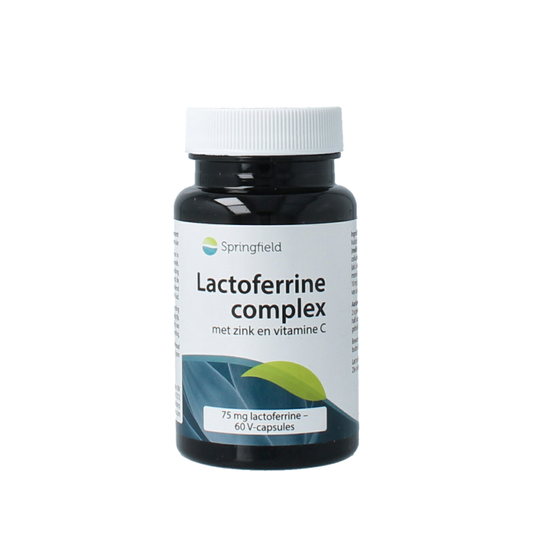 Springfield Lactoferrine 75mg 60 Vegetarische capsules