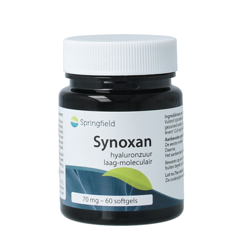 Springfield Synoxan hyaluronzuur low-molec 70 mg 60 Softgels