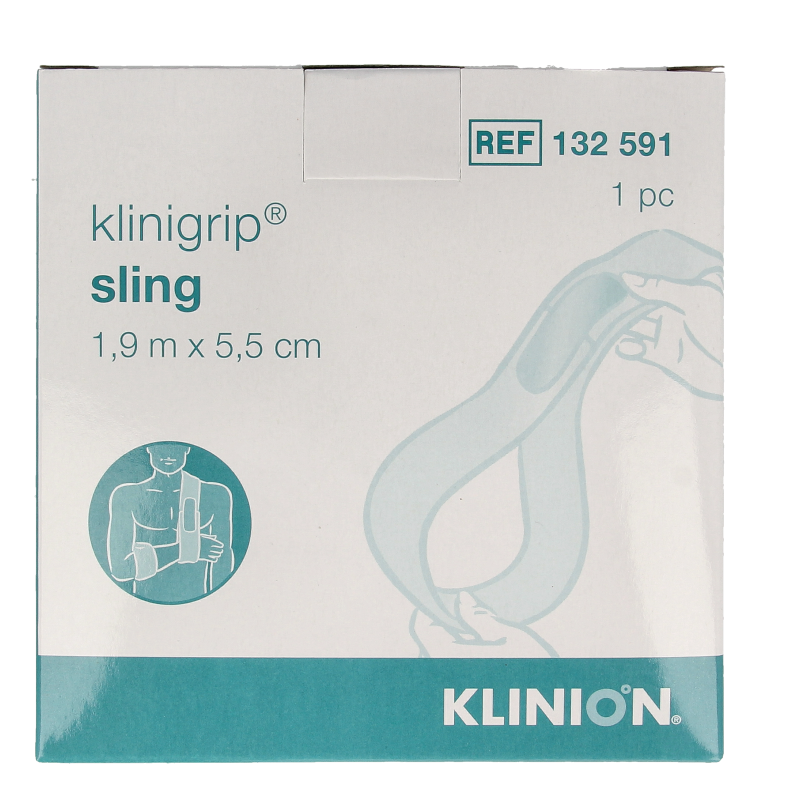 Klinion Klinigrip sling 1.9m x 5.5cm 1 Stuks