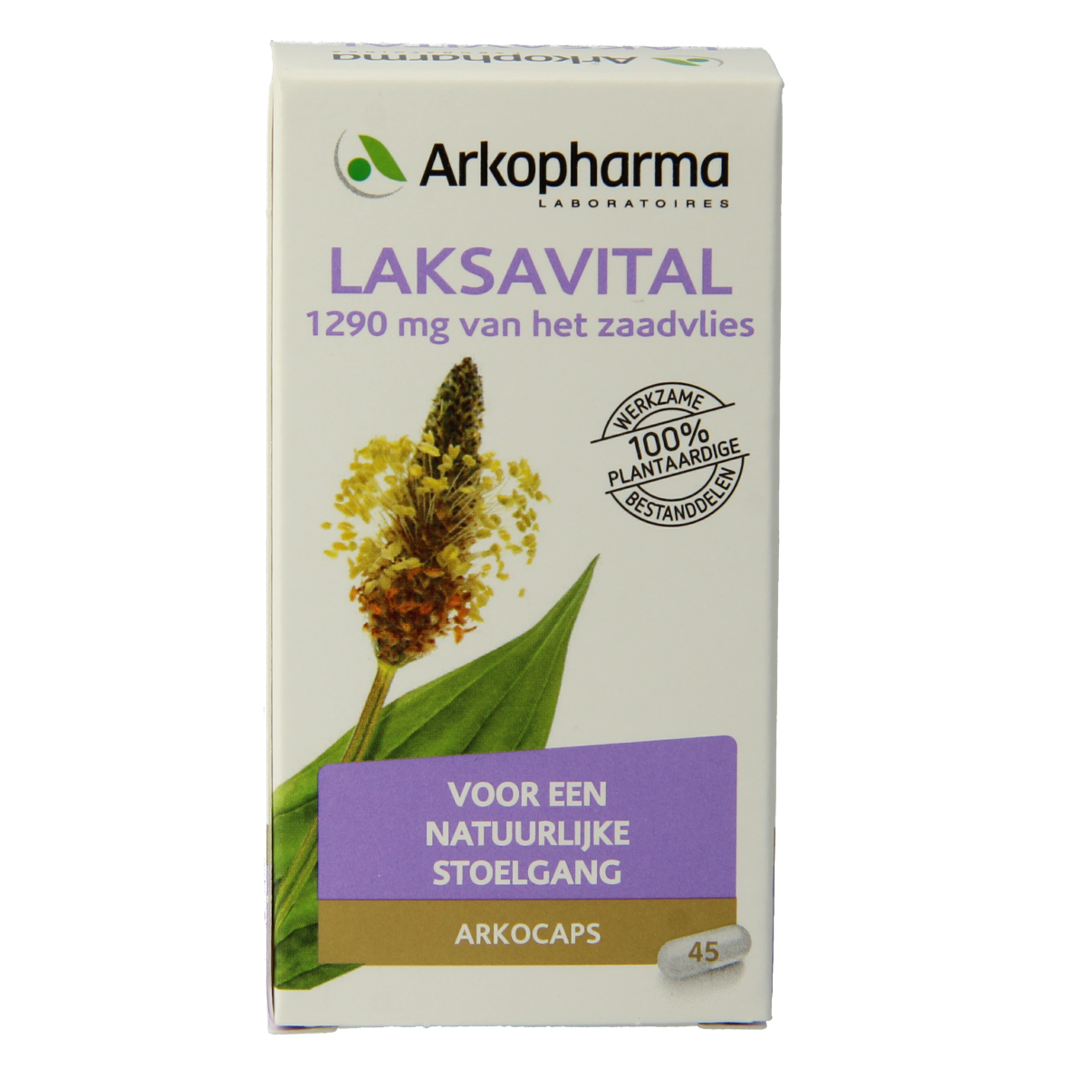 Arkocaps Laksavital bio 45.00 Capsules