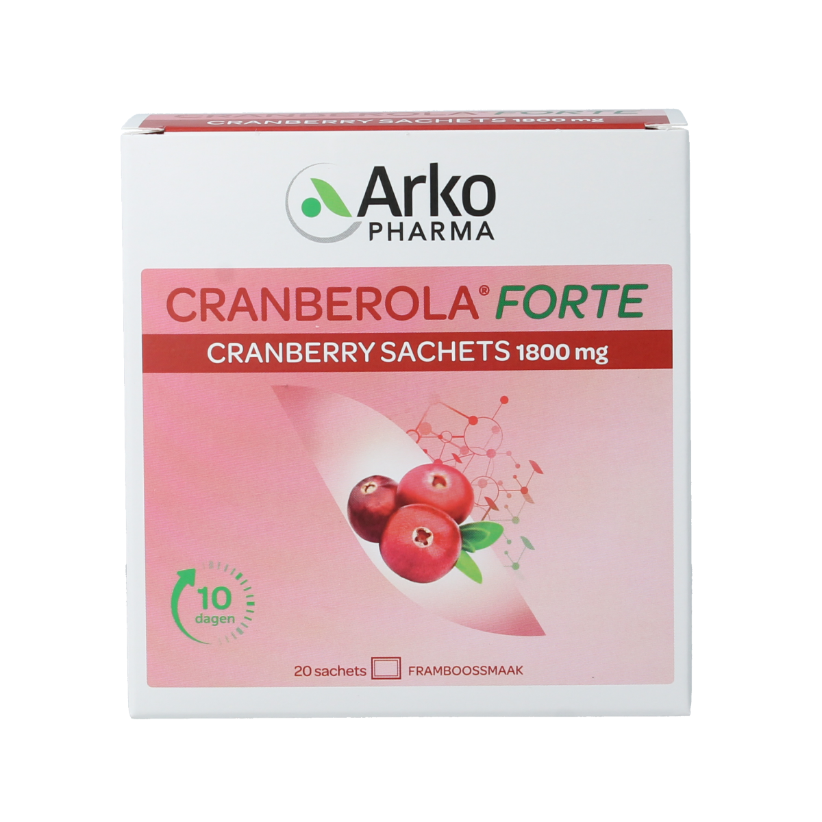 Cranberola Forte 10-dagen kuur 20.00 Sachets