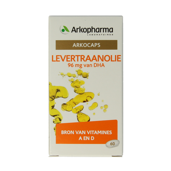Arkocaps Levertraanolie 60.00 Capsules