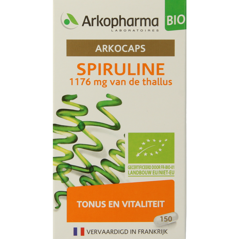 Arkocaps Spiruline bio 150 Capsules