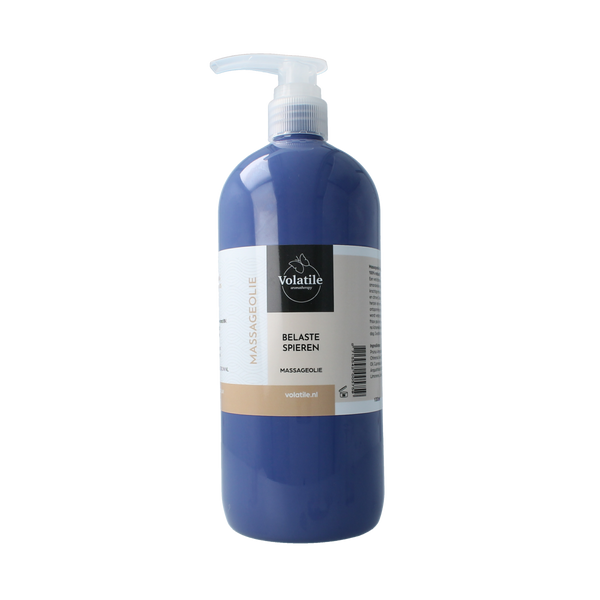 Volatile Massageolie belaste spieren 1.00 Liter
