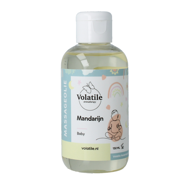 Volatile Massageolie baby mandarijn 150.00 Milliliter