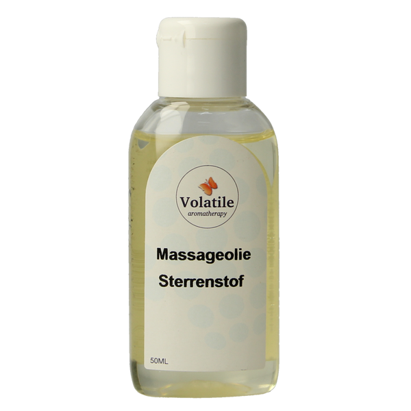 Volatile Massageolie zorglijn sterrenstof 50.00 Milliliter