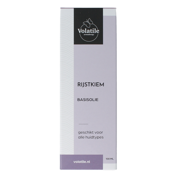 Volatile Rijstkiem basisolie glazen fles 100.00 Milliliter