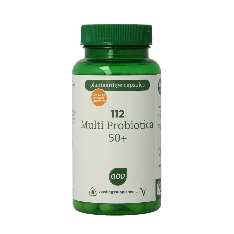 AOV 112 Multi probiotica 50+ 60 Vegetarische capsules
