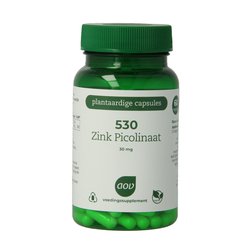 AOV 530 Zink picolinaat 60 Vegetarische capsules