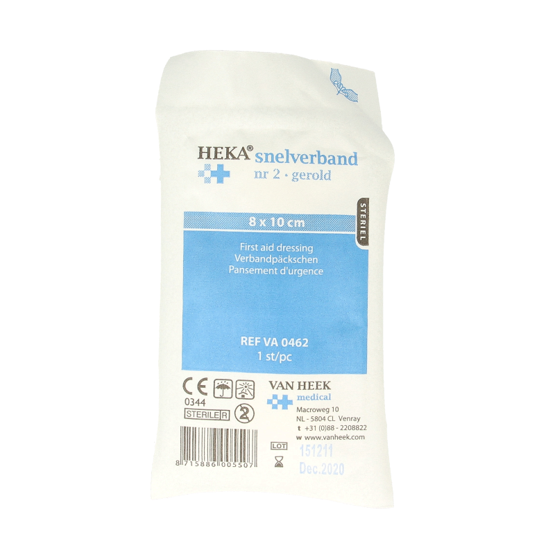 Heka Snelverband nr. 2 8 x 10cm 1 Stuks