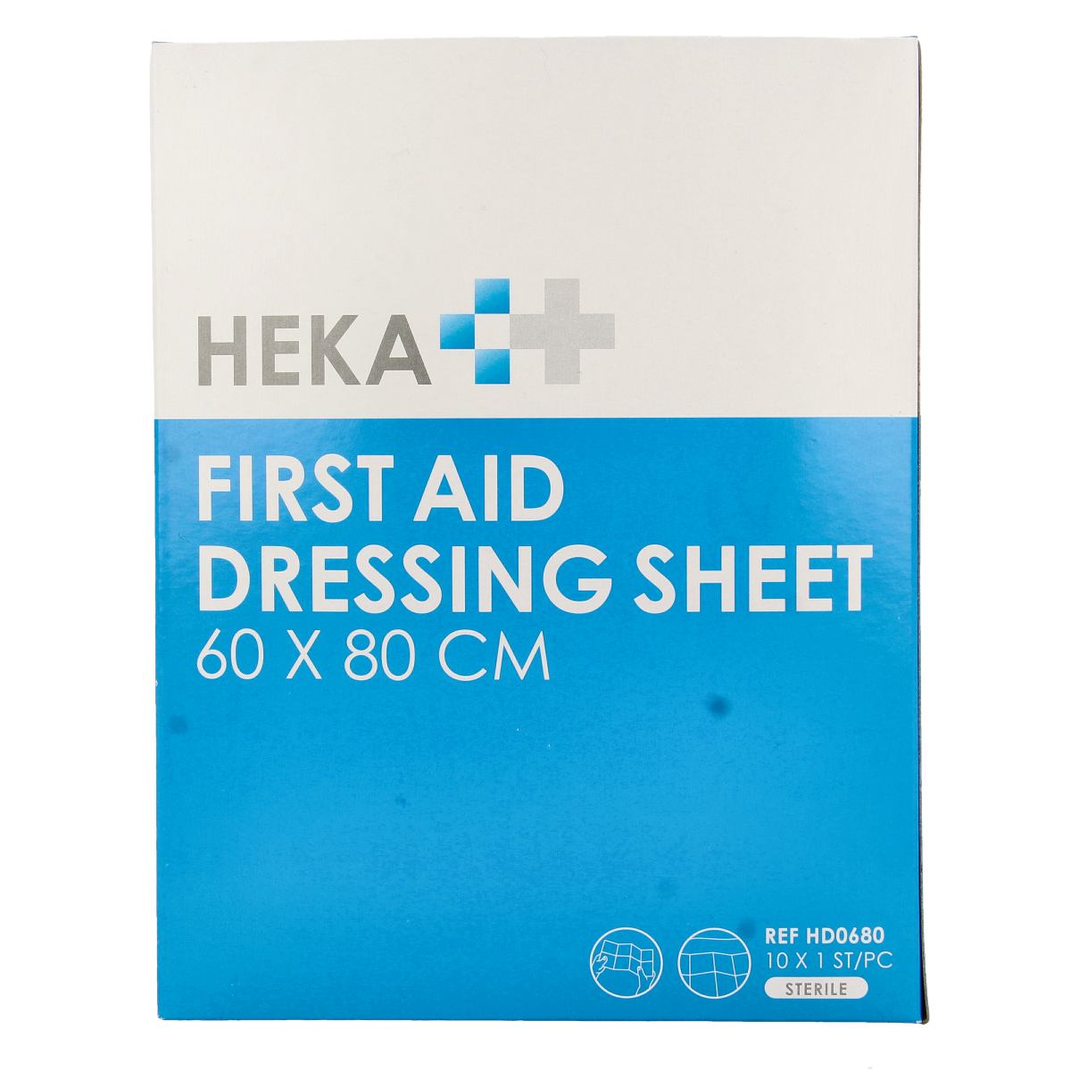 Heka Verbanddoek 60 x 80cm 10.00 Stuks