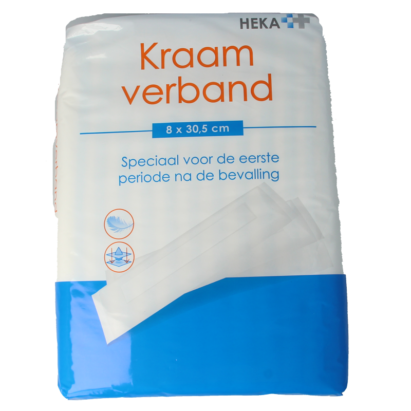 Heka Kraamverband 8 x 30.5cm 12 Stuks