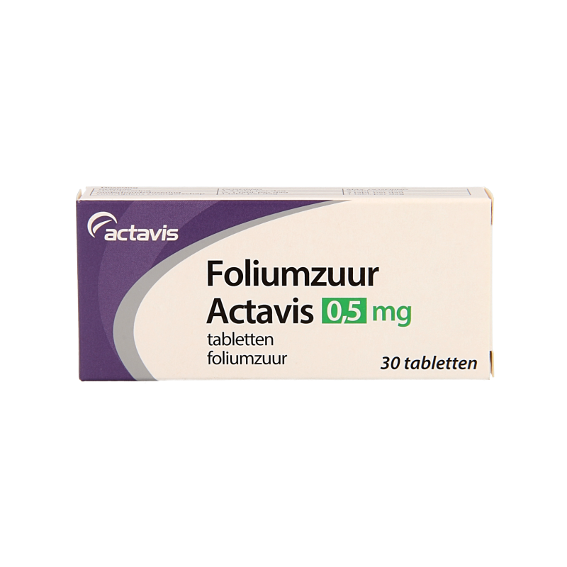 Sanias Foliumzuur 0.5mg 30 Tabletten