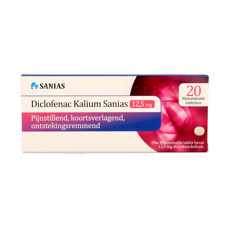 Sanias Diclofenac kalium 12.5mg 20 Tabletten