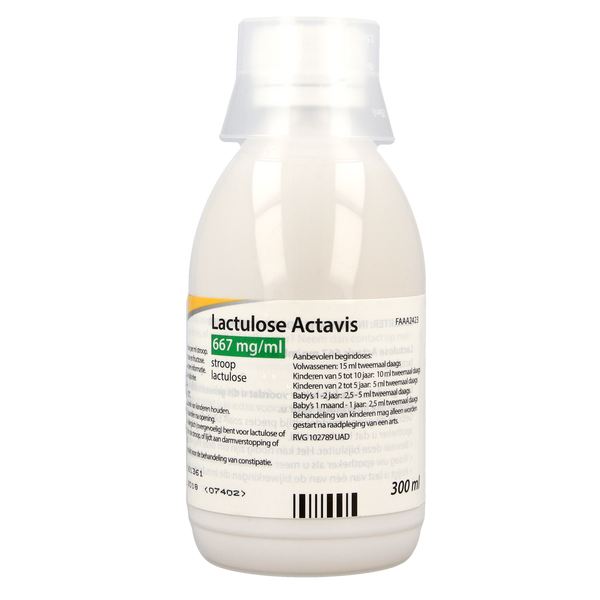 Sanias Lactulosestroop 667mg 300.00 Milliliter