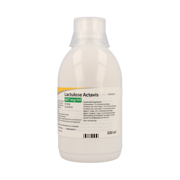 Sanias Lactulosestroop 667mg 500.00 Milliliter