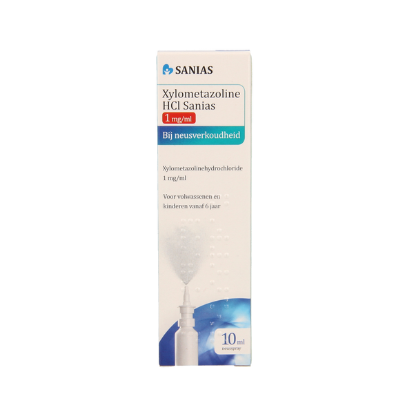 Sanias Xylometazoline HCI 1mg spray 10.00 Milliliter