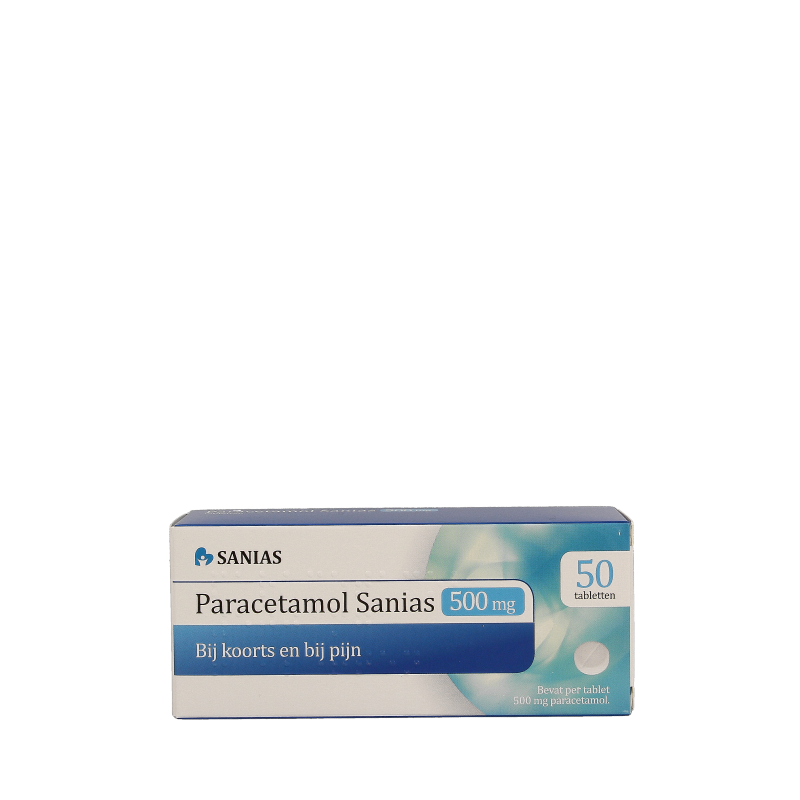 Sanias Paracetamol 500mg 50 Tabletten