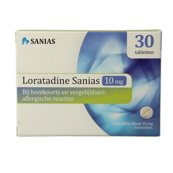Sanias Loratadine 10mg 30.00 Tabletten