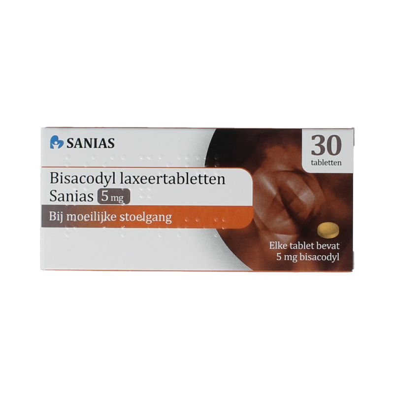 Sanias Bisacodyl 5mg 30 Tabletten