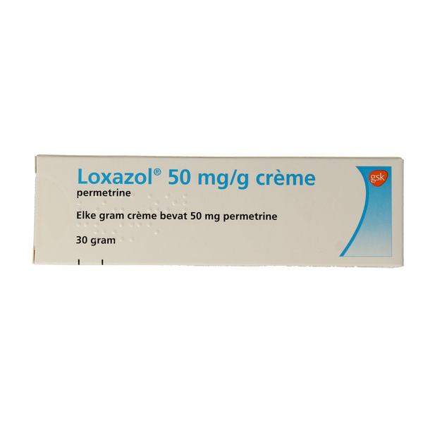 Loxazol Permetrine creme 50mg/g 30.00 Gram