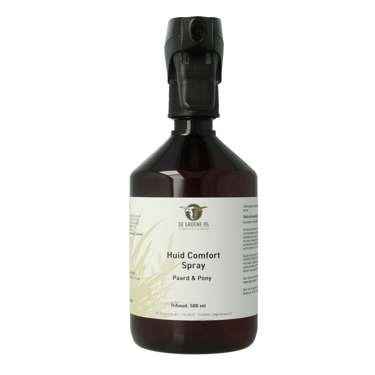 Groene Os Huid comfort spray paard/pony 500.00 Milliliter