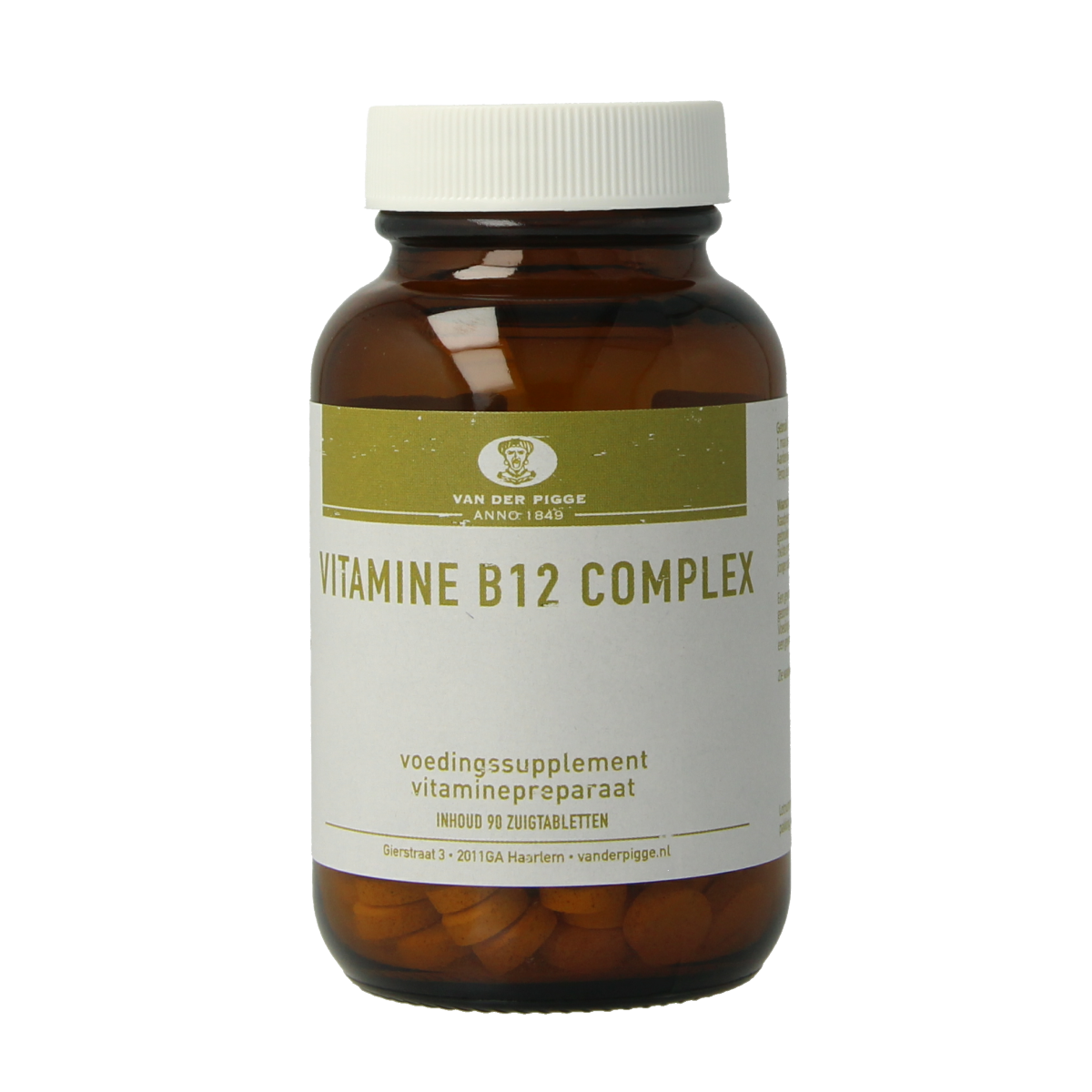 van der Pigge Vitamine B12 complex 90.00 Zuigtabletten