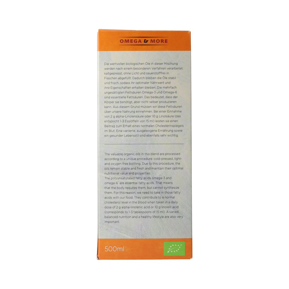 Omega & More Perfect balance bio 500.00 Milliliter