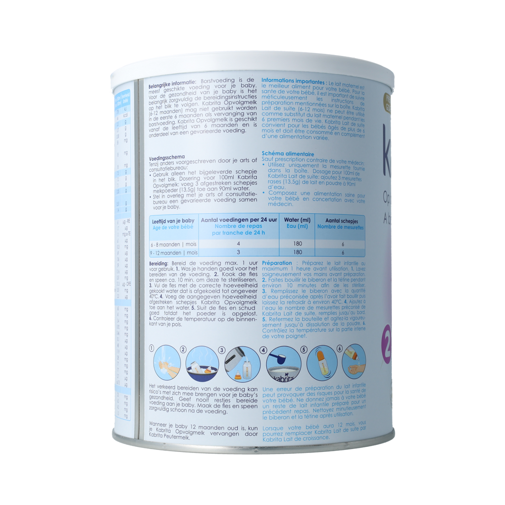 Kabrita Opvolgmelk 2 800.00 Gram