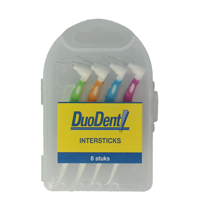 Duodent Intersticks in reisblister 8 Stuks