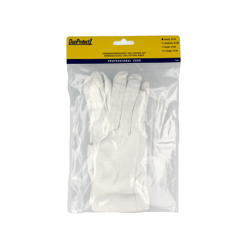 Duoprotect Handschoen katoen S 1.00 Paar