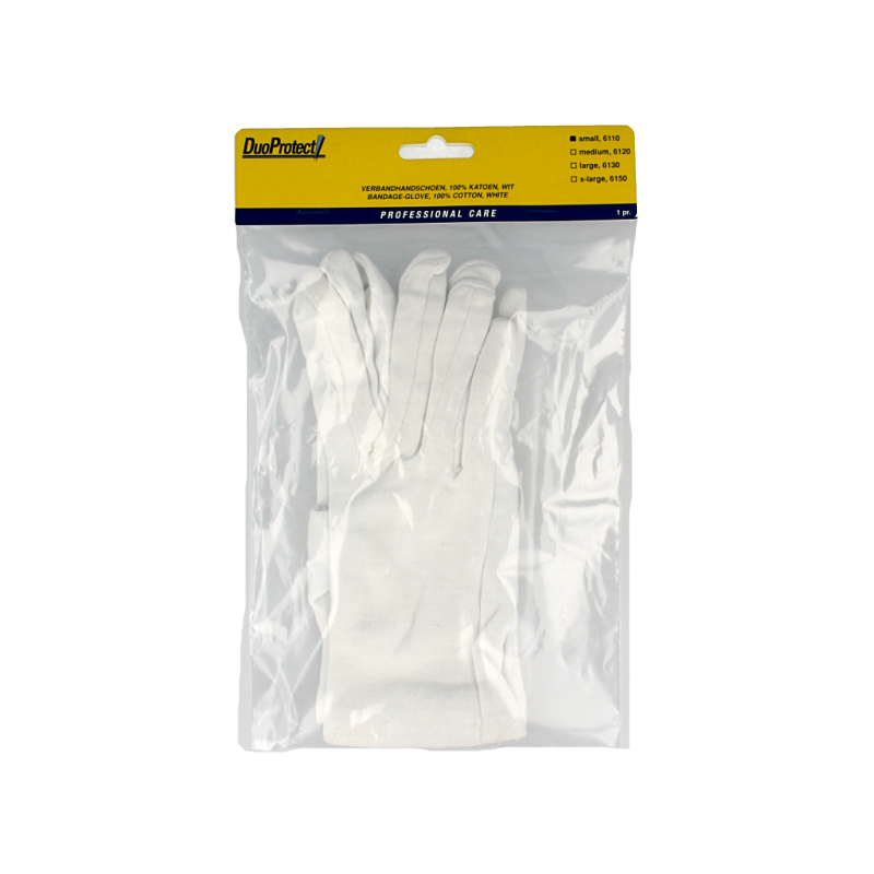 Duoprotect Handschoen katoen S 1 Paar