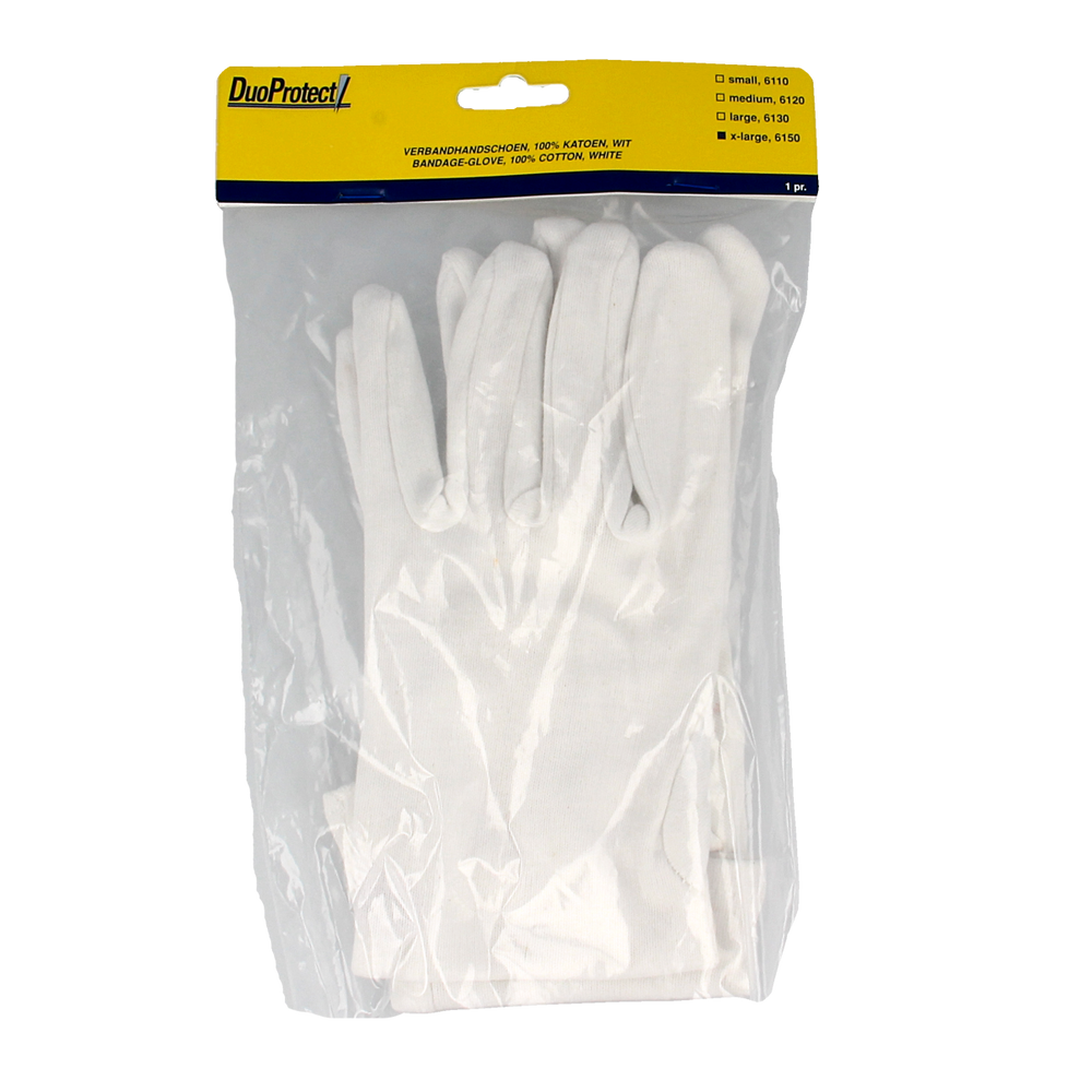 Duoprotect Handschoen katoen maat XL 1.00 Paar