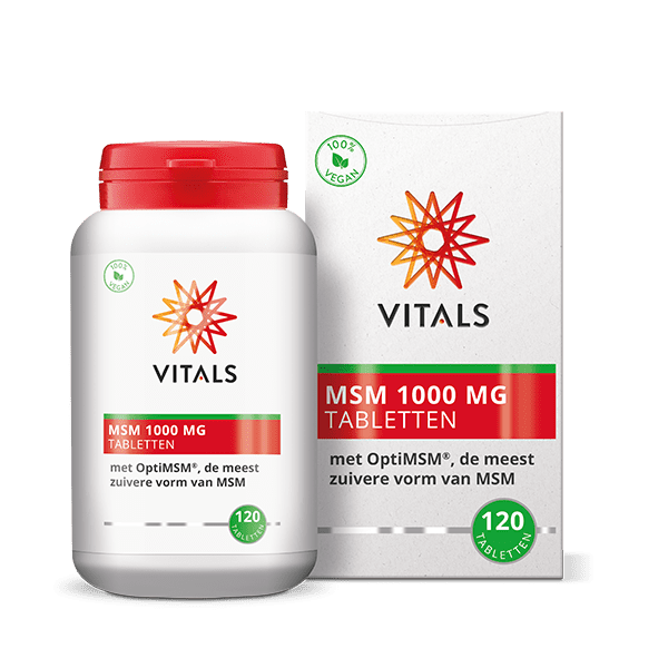 Vitals MSM 1000mg 120 Tabletten