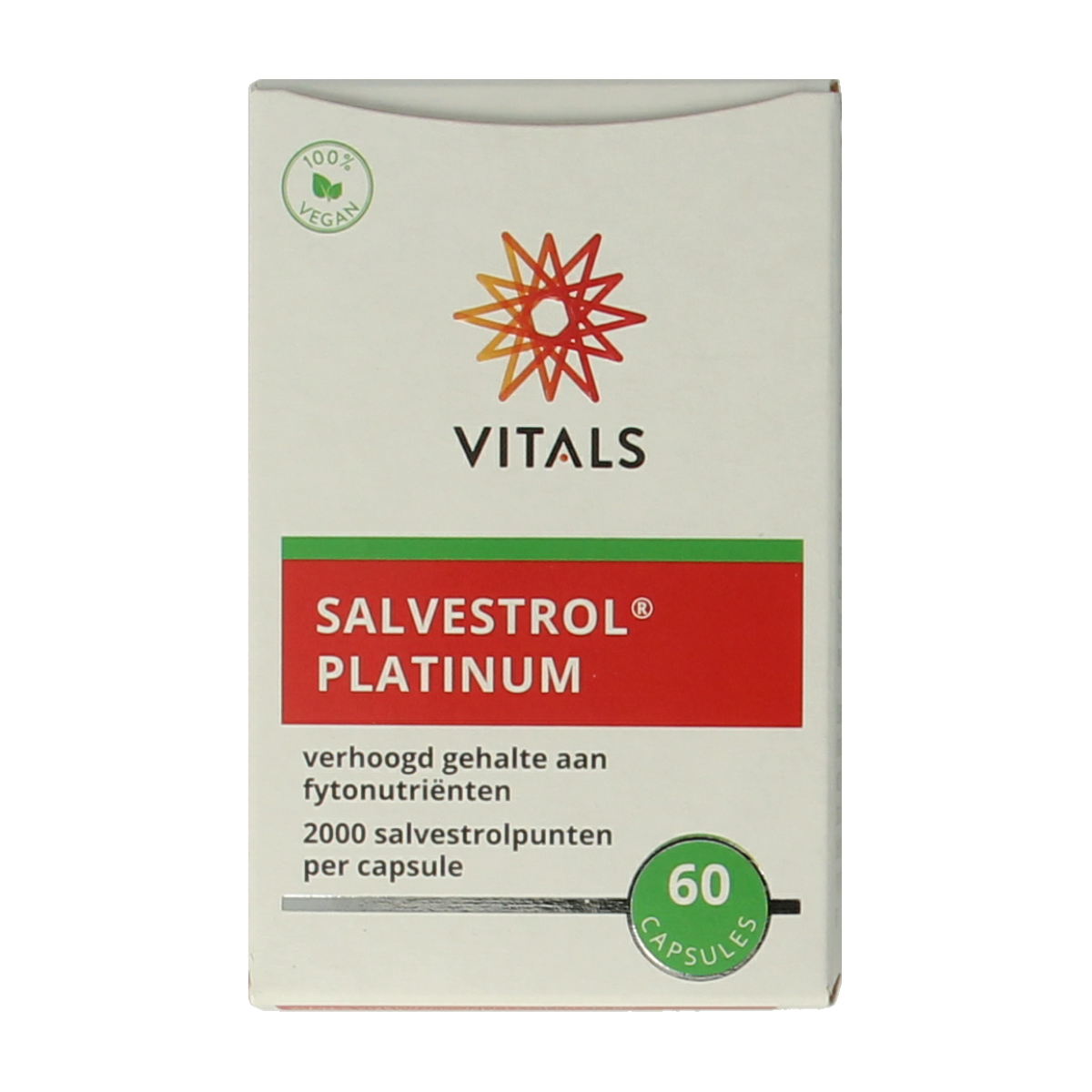 Vitals Salvestrol platinum 60.00 Capsules