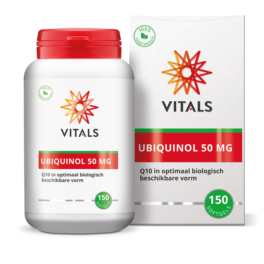 Vitals Ubiquinol 50mg 150 Softgels
